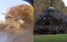 Россияне используют на фронте танки-"ежи": аналитики назвали их недостатки