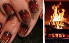 Бордовый - новый черный: 35 идей стильного маникюра для осени (фото)