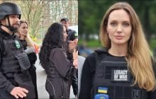 Анджелина Джоли пришла в Украину пешком и без предупреждения, - Politico