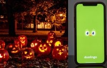 На Хэллоуин тысячи людей оделись в костюм совы Duolingo: в чем ее особенность