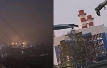 В Воронеже после атаки серьезно повреждена ТЭЦ, в городе перебои со светом (видео)