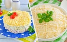 Ситний шаровий салат "Ніжність": їм і не можу зупинитися