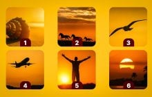 Этот тест расскажет о вас больше, чем друзья: какой закат вы выберете