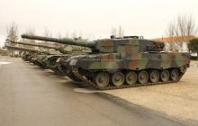 Українські військові на Leopard поцілили в російський танк на відстані 5,5 кілометра