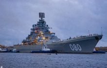 Появились качественные фото "самого мощного российского корабля" во время испытаний