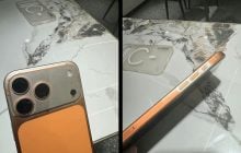 У оранжевого iPhone 17 сошла вся краска после протирания влажными салфетками (фото)