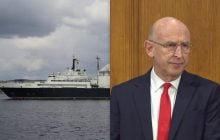 Біля територіальних вод Британії помітили корабель-шпигун РФ: Гілі звернувся до Путіна