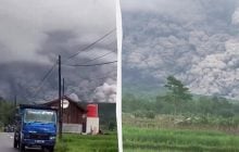 Села засипає гарячим попелом: в Індонезії пробудився найбільший вулкан країни (відео)