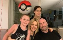 Сыну Траволты и покойной Келли Престон - 15: отец показал, как он вырос (фото)