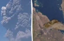 В Африке проснулся вулкан, молчавший тысячи лет: пепел выбрасывало на высоту 14 км (видео)
