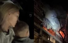 Популярная блогерша показала жуткие последствия прилета "шахеда" в дом напротив (фото)