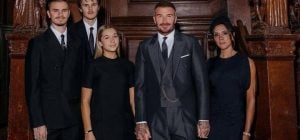 "Сэр папа": дети Бекхэма с юмором поздравили его с рыцарским званием