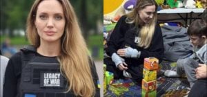 Анджелина Джоли пришла в Украину пешком и без предупреждения, - Politico