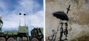 Бенксі знову в Україні? Після обстрілу у Львові знайшли антивоєнне графіті (фото)