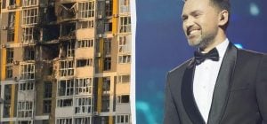 Известный ведущий показал ужасные кадры "прилета" в его ЖК (фото)