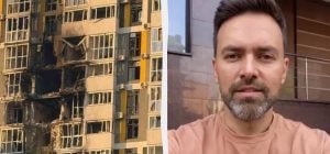 Відомий ведучий показав жахливі кадри "прильоту" в його ЖК (фото)