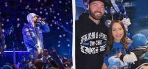 Онук Емінема вперше в житті побував на концерті дідуся та зворушив мережу