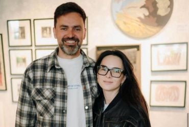 Дружина Тімура Мірошниченка показалася одразу з чотирма їхніми дітьми (фото)