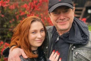 Молода обраниця Ступки зізналася, чи спілкується з трьома його дітьми