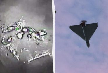 ССО показали унікальні кадри знищення складу Шахедів у Донецьку (відео)