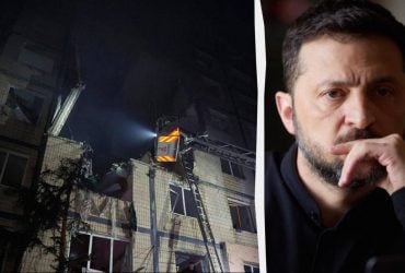 За ніч РФ випустила по Україні майже 500 дронів і ракет: Зеленський розповів про наслідки