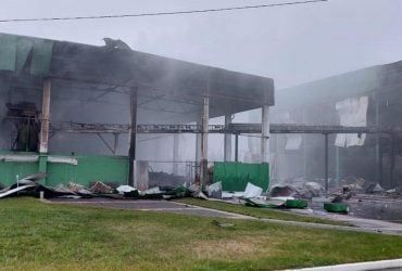 Россия ударила дронами по первой в Украине крупной ТЭЦ на биомассе (фото)