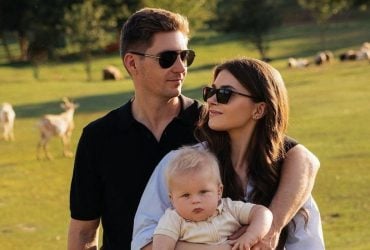 Ніхто майже не спав: дружина Остапчука розповіла про складну ніч з маленьким сином