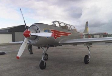 Європейські благодійники передали Україні винищувач у дусі Другої світової (фото)