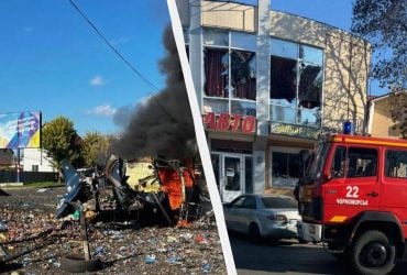 РФ ударила дроном по ринку у Чорноморську: є загиблі та поранені