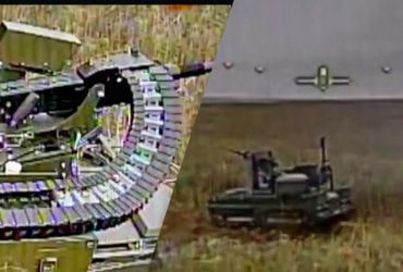 Додали вогнемет і оптоволокно: експерт розповів, як РФ поліпшила наземний дрон Кур'єр