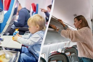 Где тише всего в самолете: советы от эксперта, как выбрать место подальше от детских криков