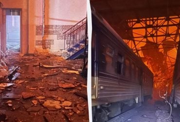 Поражения критические: РФ ударила по объектам железной дороги в двух регионах (фото)