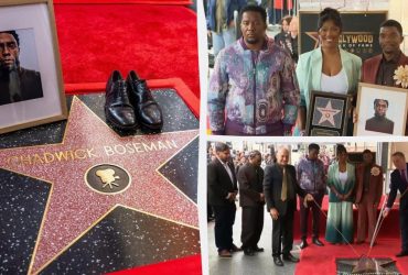 Звезду "Черной Пантеры" Чедвика Боузмана посмертно почтили на Аллее славы