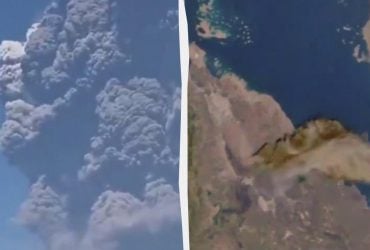 В Африке проснулся вулкан, молчавший тысячи лет: пепел выбрасывало на высоту 14 км (видео)