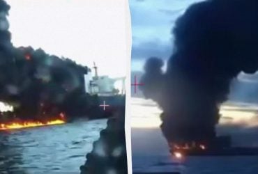 Підрив двох танкерів російського тіньового флоту - операція СБУ, - джерела (відео)