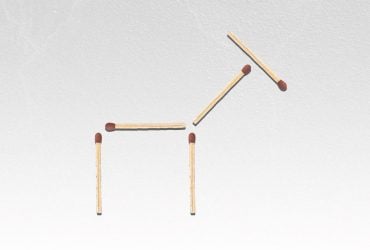 Надо переместить всего одну спичку, чтобы осел перевернулся: сложная головоломка