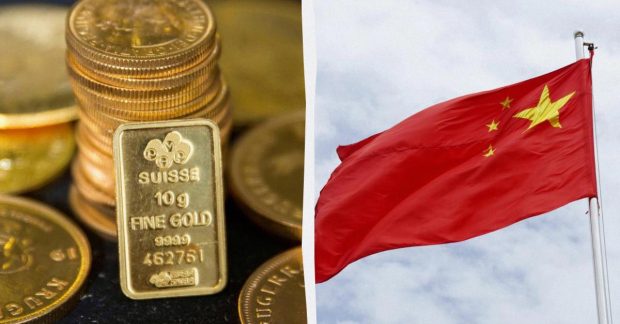 Ціни на золото рекордно зросли через витівки Киитаю