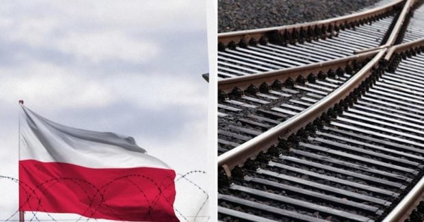Диверсія на залізниці у Польщі