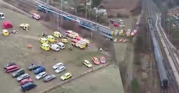 Чехія - після зіткнення похздів пострждали десятки людей - УНІАН