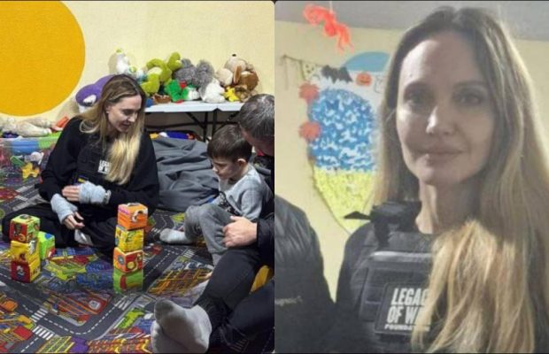Анджелина Джоли приехала в Херсон: опубликованы фото и видео