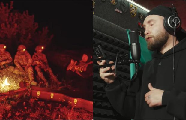 Музыканты провели несколько дней на фронте с бойцами 30-й ОМБр и написали трек (видео)