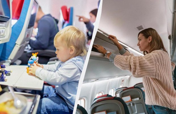 Де найтихіше в літаку: поради від експерта, як обрати місце подалі від дитячих криків