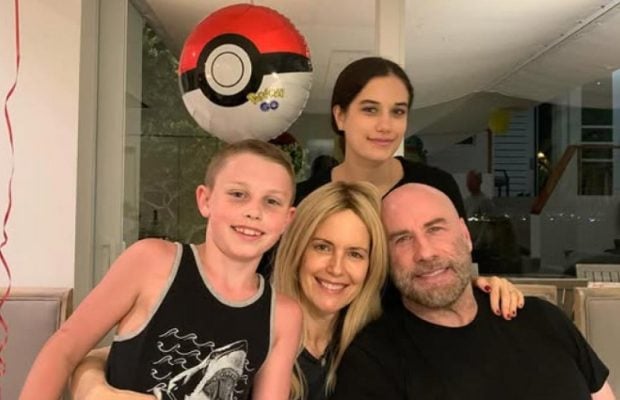 Сыну Траволты и покойной Келли Престон - 15: отец показал, как он вырос (фото)