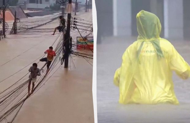 Такое бывает раз в 300 лет: Таиланд накрыло сокрушительное наводнение, тысячи домов под водой (видео)