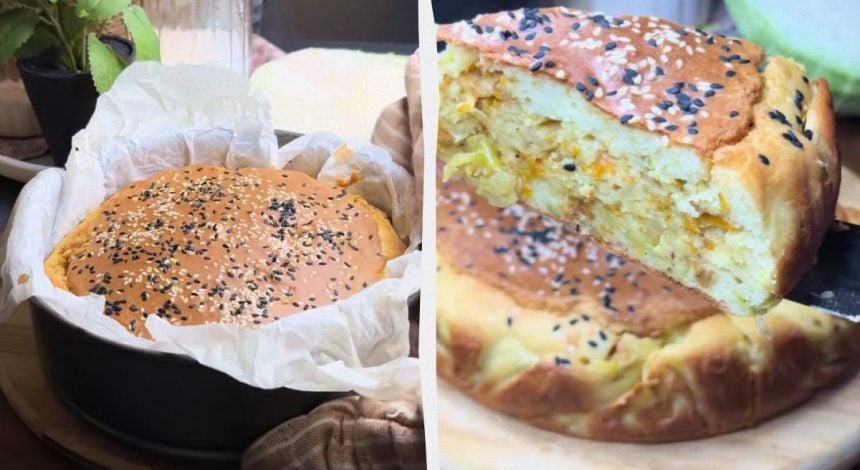 Одной выпечкой накормите всю семью: заливной пирог по ленивому рецепту