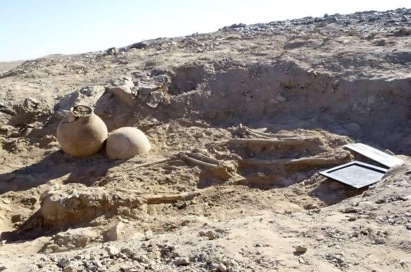 Археологи нашли древнюю могилу посреди пустыни / tandfonline.com