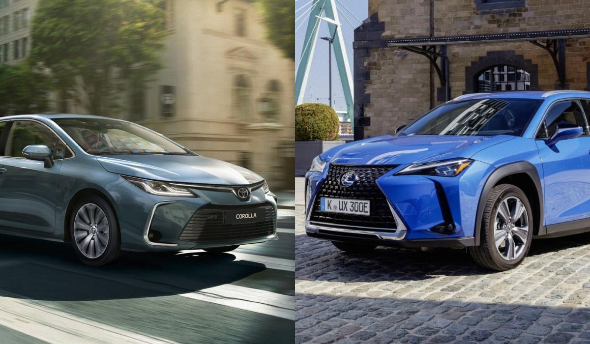 /Коллаж УНИАН, фото - Toyota, Lexus