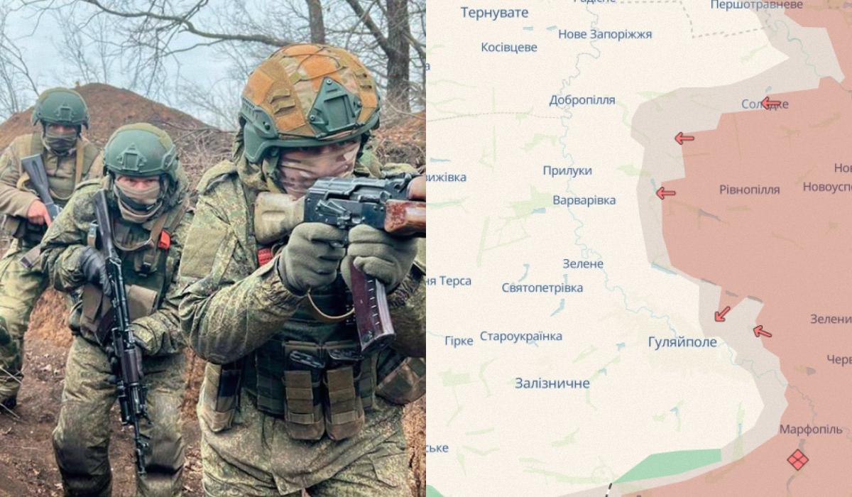 коллаж УНИАН, фото - Минобороны РФ, DeepState коллаж УНИАН, фото - Минобороны РФ, DeepState