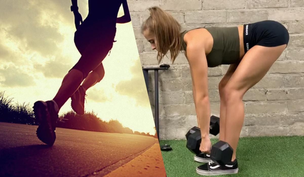 Щоб спалити більше калорій, біг можна замінити силовими тренуваннями / колаж УНІАН, фото ua.depositphotos.com, скриншот