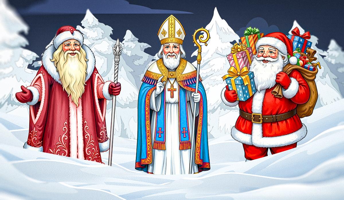 санта клаус и дед мороз в Украине